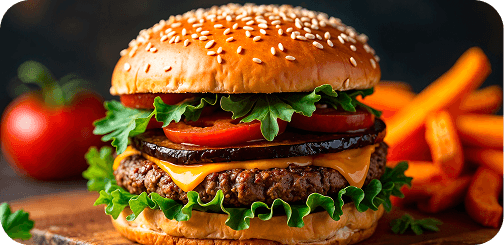 Grilled Double Cheeze Burger